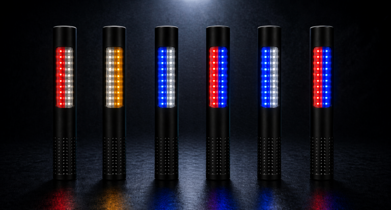 Bastón LED para Señalización Vial - Policial