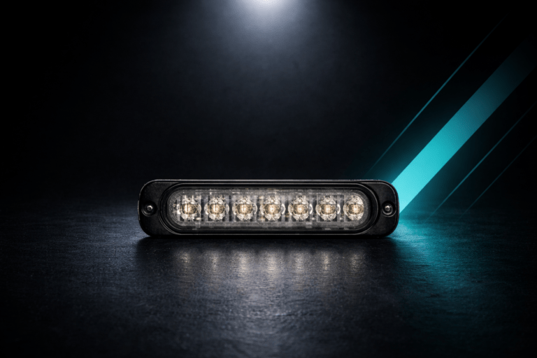 PERIMETRAL LED FILA SIMPLE ULTRA DELGADO, PARA AUTO, CAMONETA O CAMION DE EMERGENCIA, ALTO PODER, POLICIA, SERENAZGO