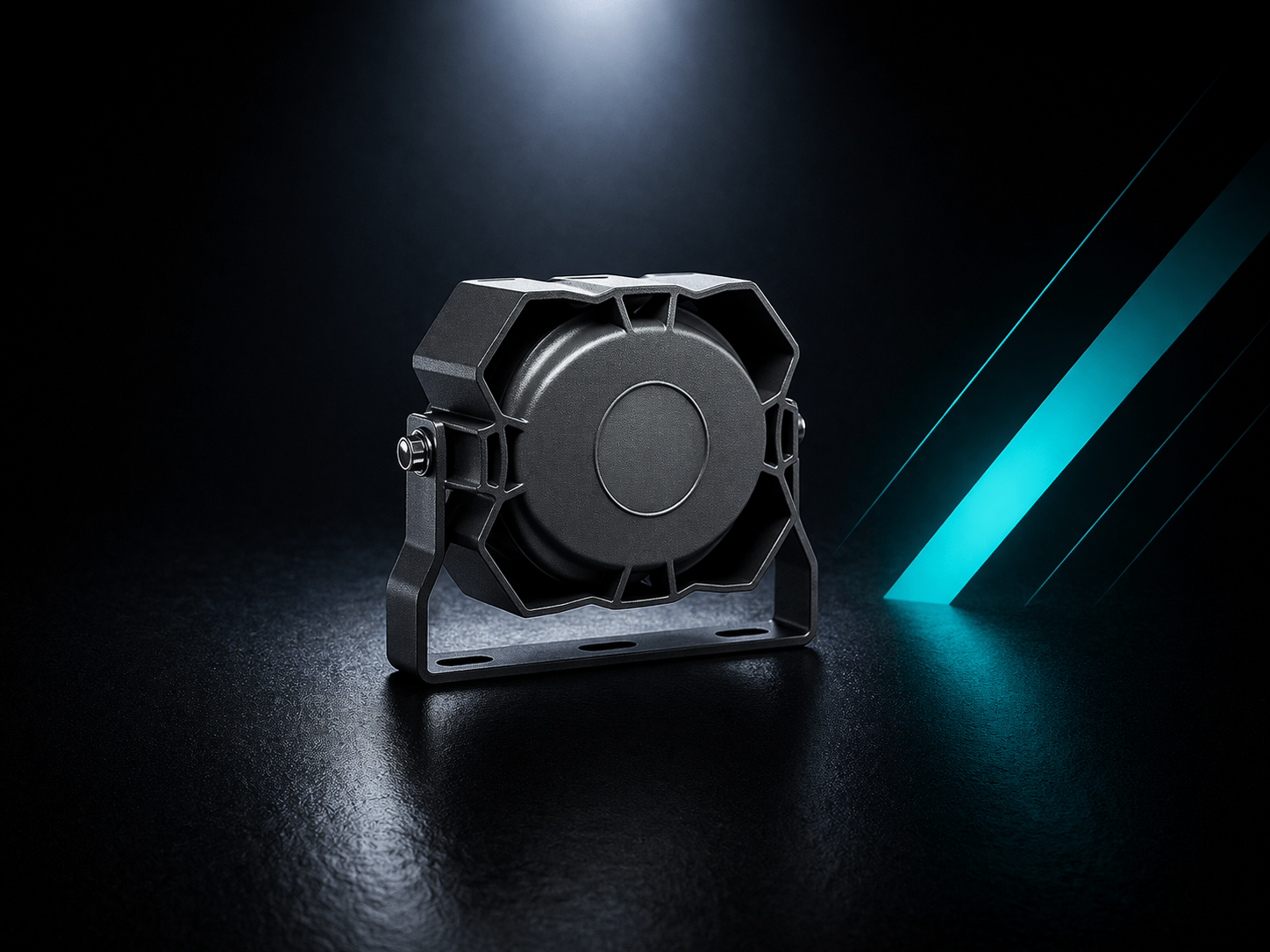 PARLANTE PARA SIRENA ECONOMICO, ALTO PODER, ALUMINIO, BAJO PERFIL